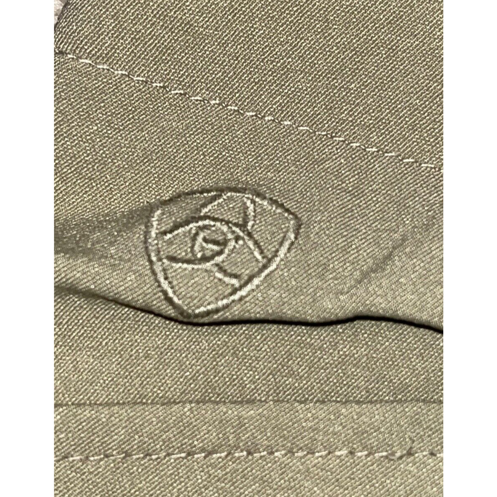 Ariat Pro Series Women’s Riding Breeches 36R 36x26 Beige Side Zip Equestrian - Picture 8 of 12